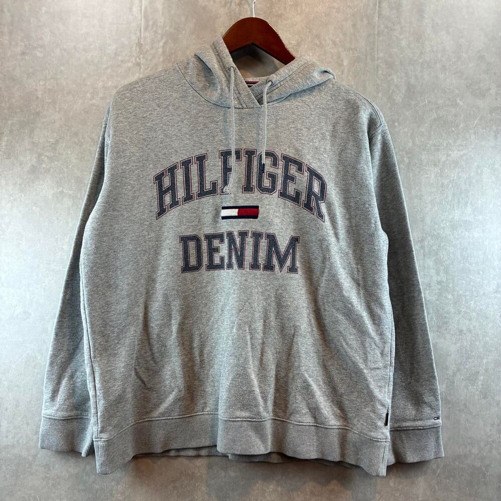 Tommy-hilfiger Men's Grey Hoodie